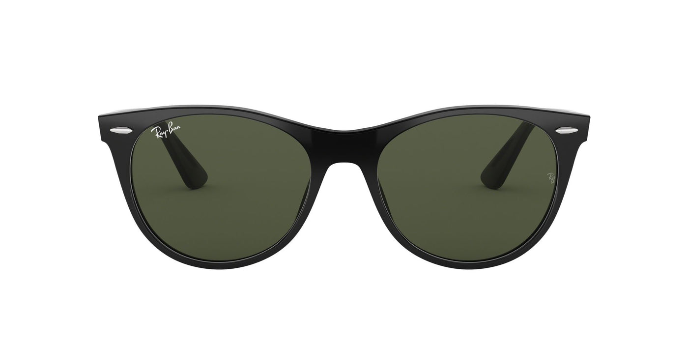 Ray-Ban Wayfarer II Evolve RB2185 Black/Green #colour_black-green