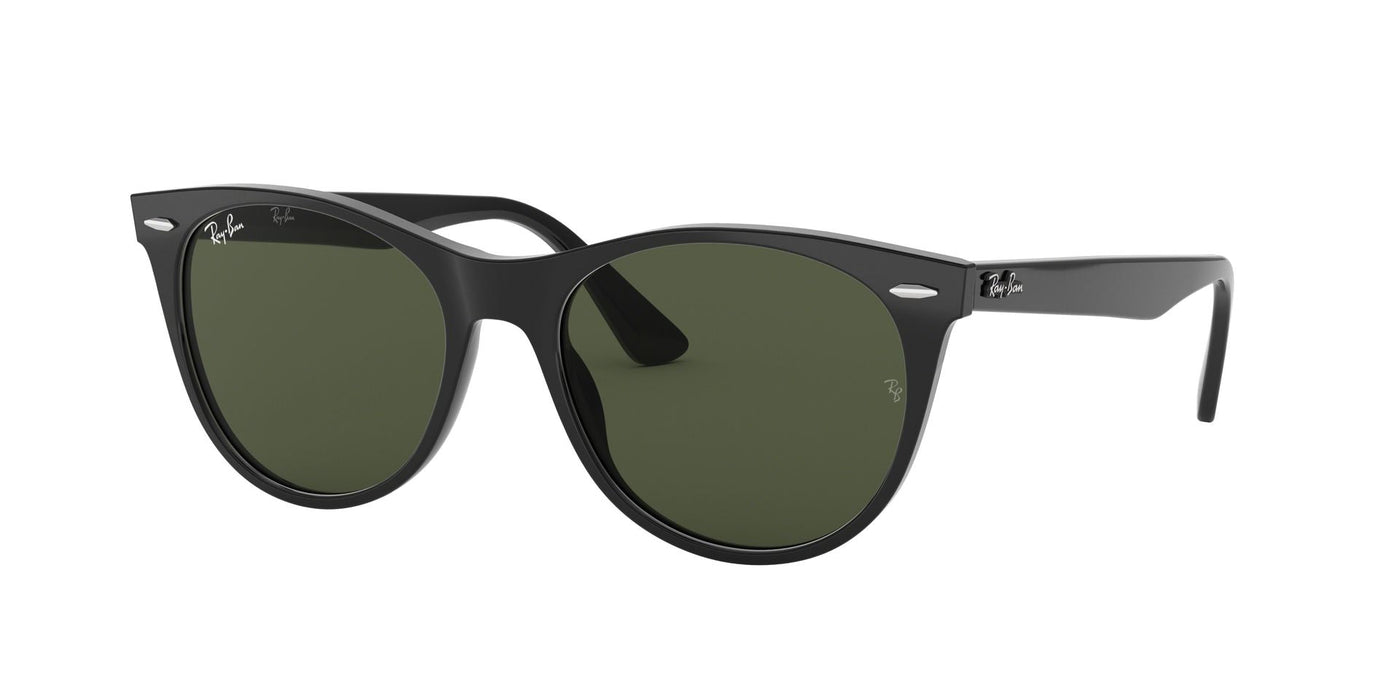 Ray-Ban Wayfarer II Evolve RB2185 Black/Green #colour_black-green