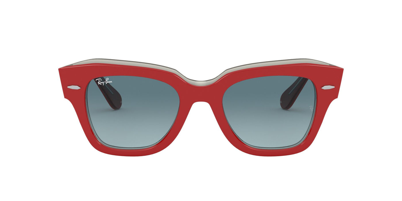 Ray-Ban State Street RB2186 Red/Blue Gradient #colour_red-blue-gradient