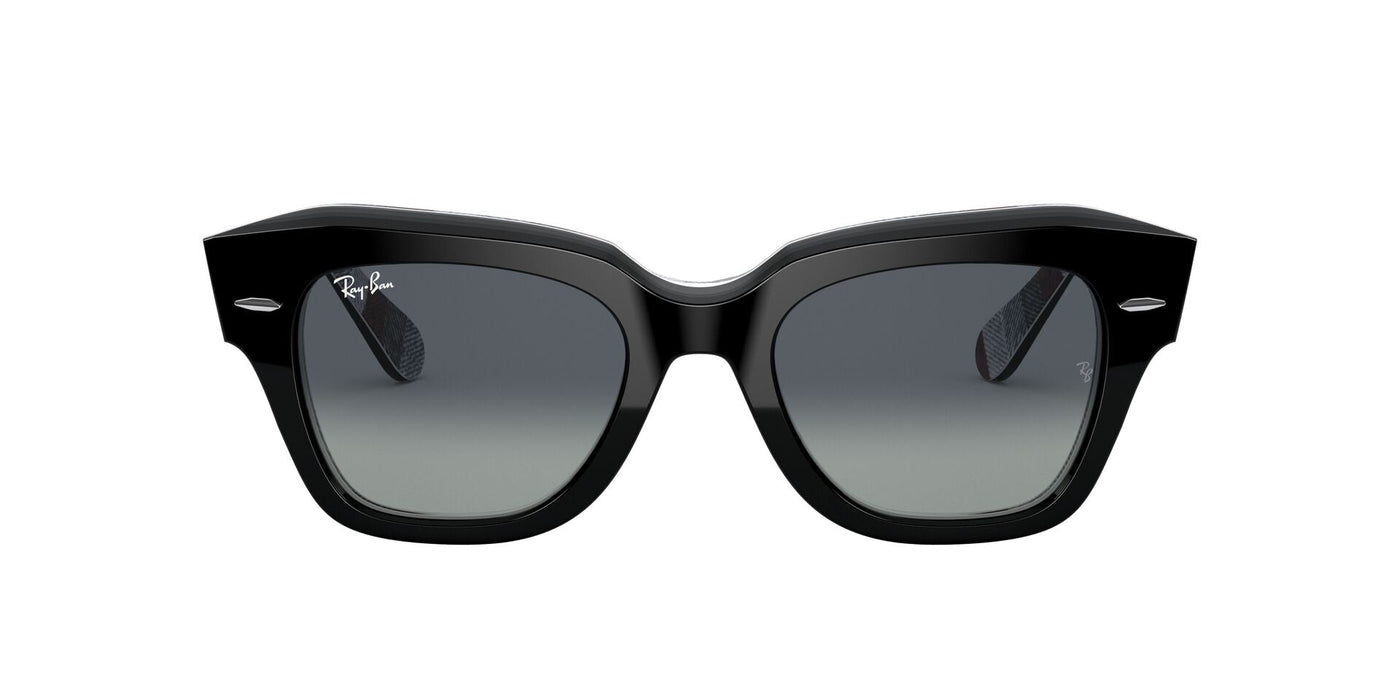 Ray-Ban State Street RB2186 Black-Grey-Gradient #colour_black-grey-gradient