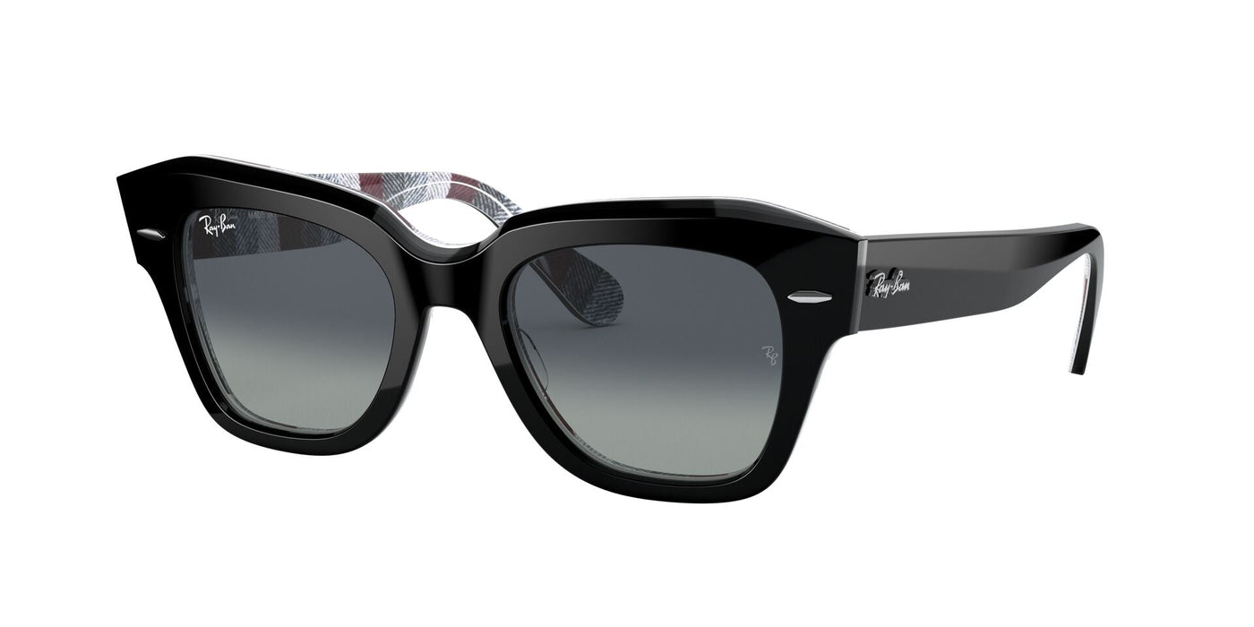 Ray-Ban State Street RB2186 Black-Grey-Gradient #colour_black-grey-gradient