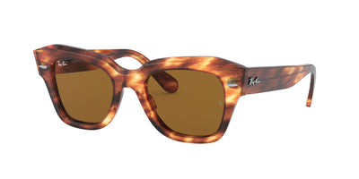 Ray-Ban State Street RB2186 Light-Tortoise-Brown #colour_light-tortoise-brown