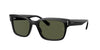 Ray-Ban Jeffrey RB2190 Black/Green #colour_black-green