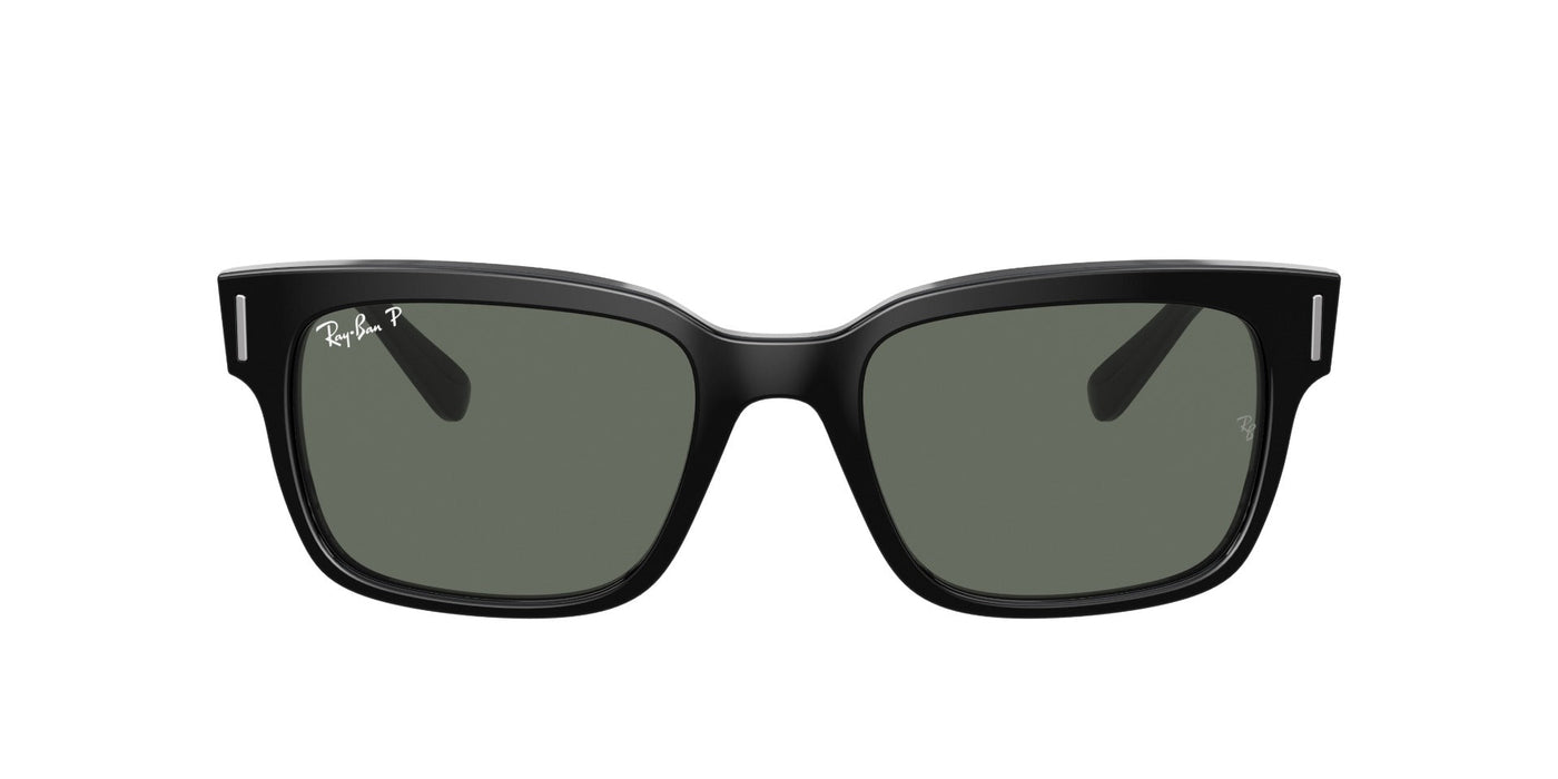 Ray-Ban Jeffrey RB2190 Black/Green Polarised #colour_black-green-polarised