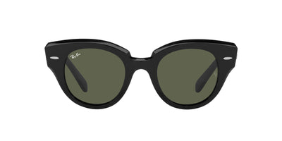 Ray-Ban Roundabout RB2192 Black-Green #colour_black-green