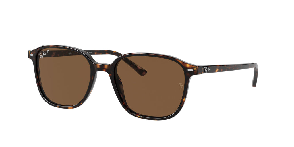 Ray-Ban Leonard RB2193 Dark Tortoise/Brown Polarised #colour_dark-tortoise-brown-polarised