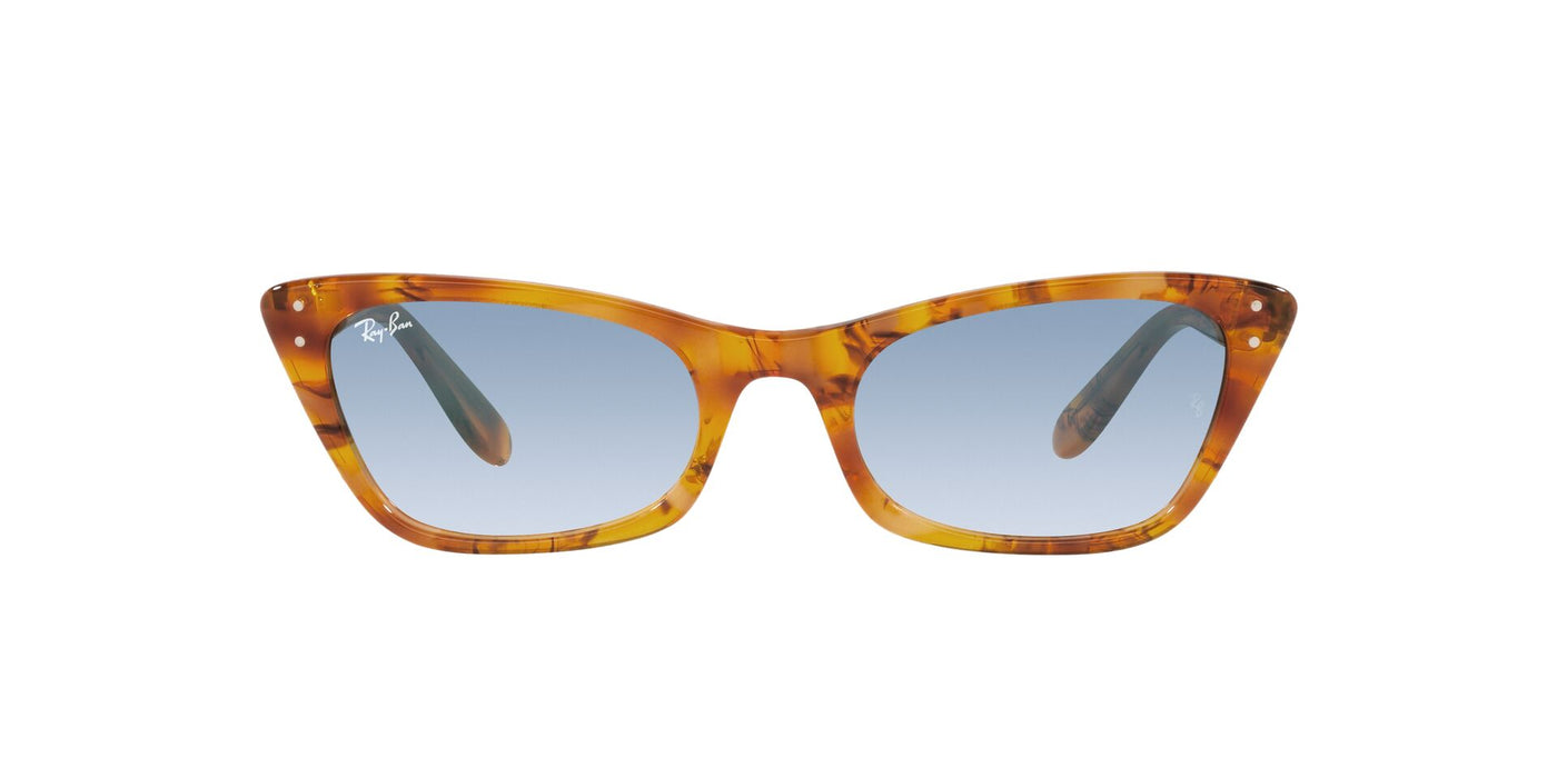 Ray-Ban Lady Burbank RB2299 Dark Tortoise/Blue Gradient #colour_dark-tortoise-blue-gradient