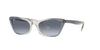 Ray-Ban Lady Burbank RB2299 Blue/Grey Gradient #colour_blue-grey-gradient