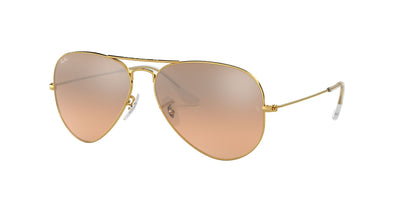 Ray-Ban Aviator RB3025 Gold/Pink #colour_gold-pink