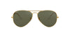 Ray-Ban Aviator RB3025 Gold/Brown Polarised #colour_gold-green-polarised