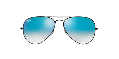 Ray-Ban Aviator RB3025 Black/Blue Mirror #colour_black-blue-mirror