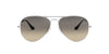 Ray-Ban Aviator RB3025 Silver/Grey Gradient #colour_silver-grey-gradient