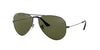 Ray-Ban Aviator RB3025 Gunmetal/Green #colour_gunmetal-green