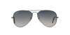 Ray-Ban Aviator RB3025 Gunmetal/Blue #colour_gunmetal-blue