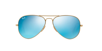 Ray-Ban Aviator RB3025 Gold/Blue Mirror #colour_gold-blue-mirror