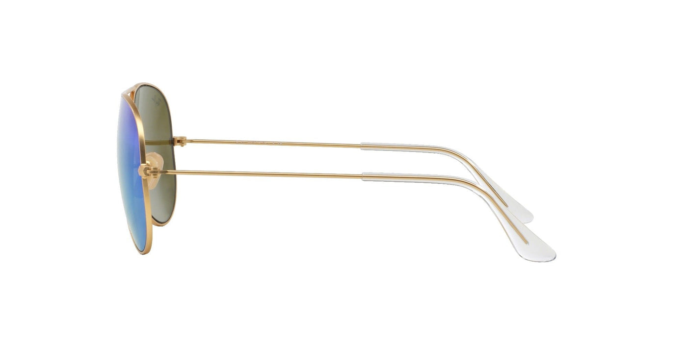 Ray-Ban Aviator RB3025 Gold/Blue Mirror #colour_gold-blue-mirror