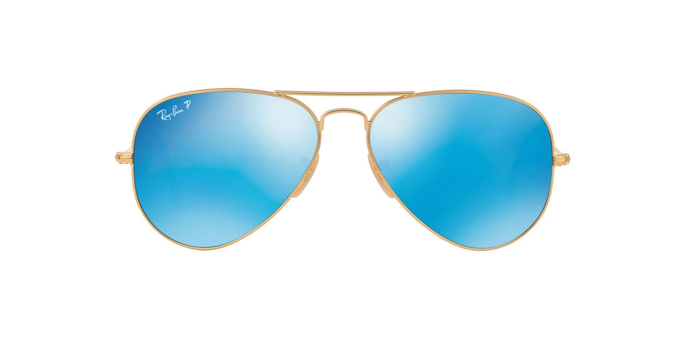 Ray-Ban Aviator RB3025 Gold/Blue Polarised #colour_gold-blue-polarised