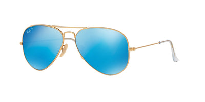 Ray-Ban Aviator RB3025 Gold/Blue Polarised #colour_gold-blue-polarised