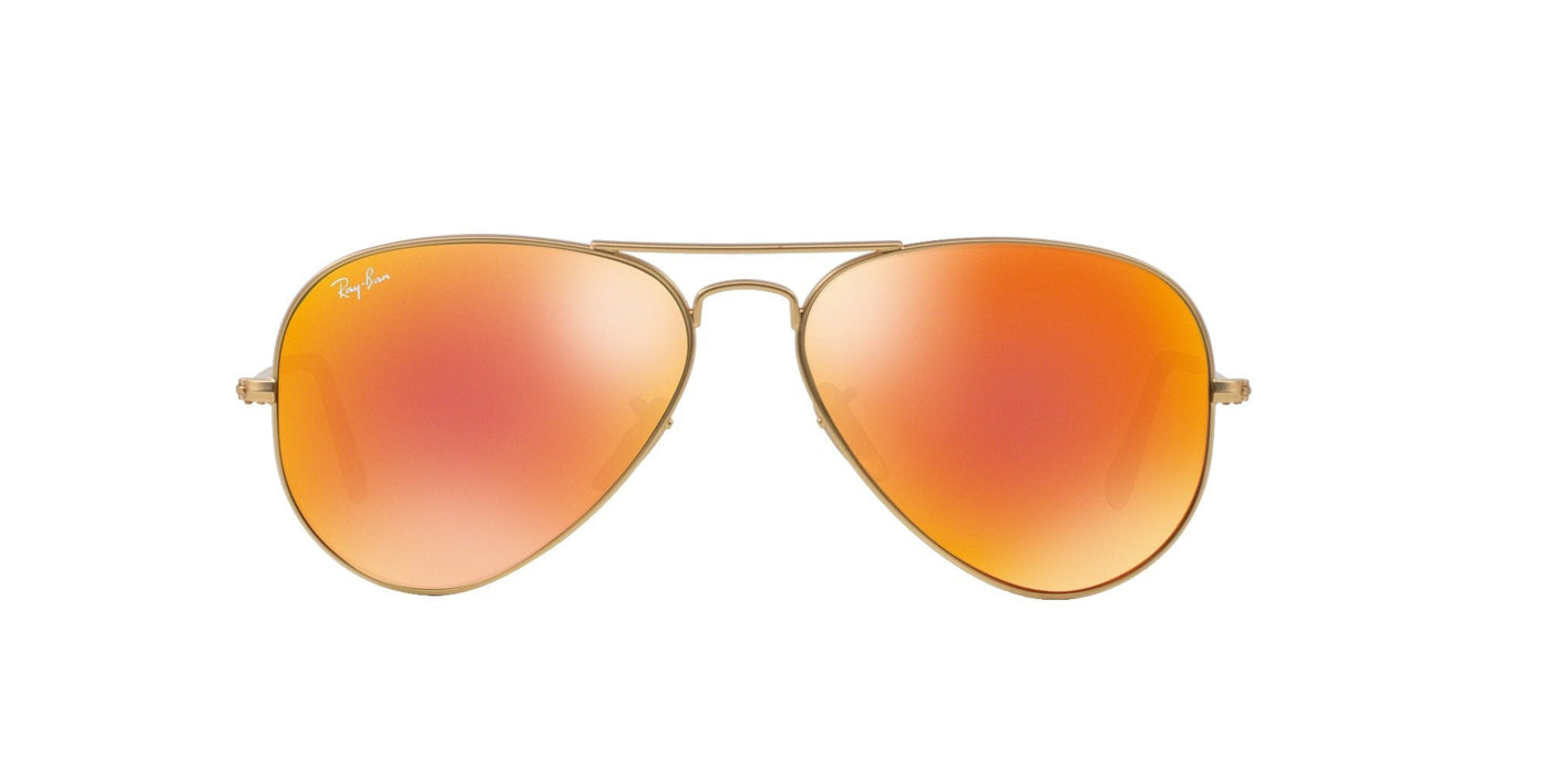 Ray-Ban Aviator RB3025 Gold/Orange #colour_gold-orange