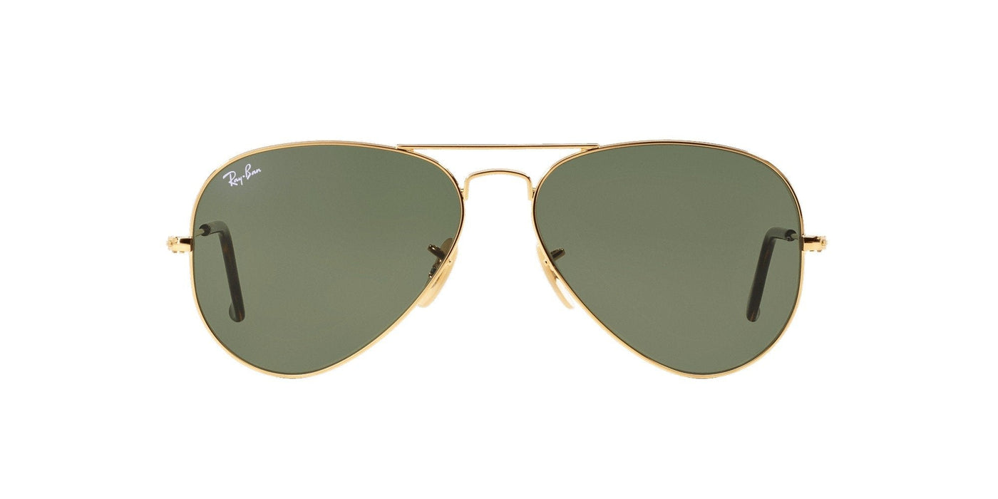 Ray-Ban Aviator RB3025 Gold/Green 3 #colour_gold-green-3