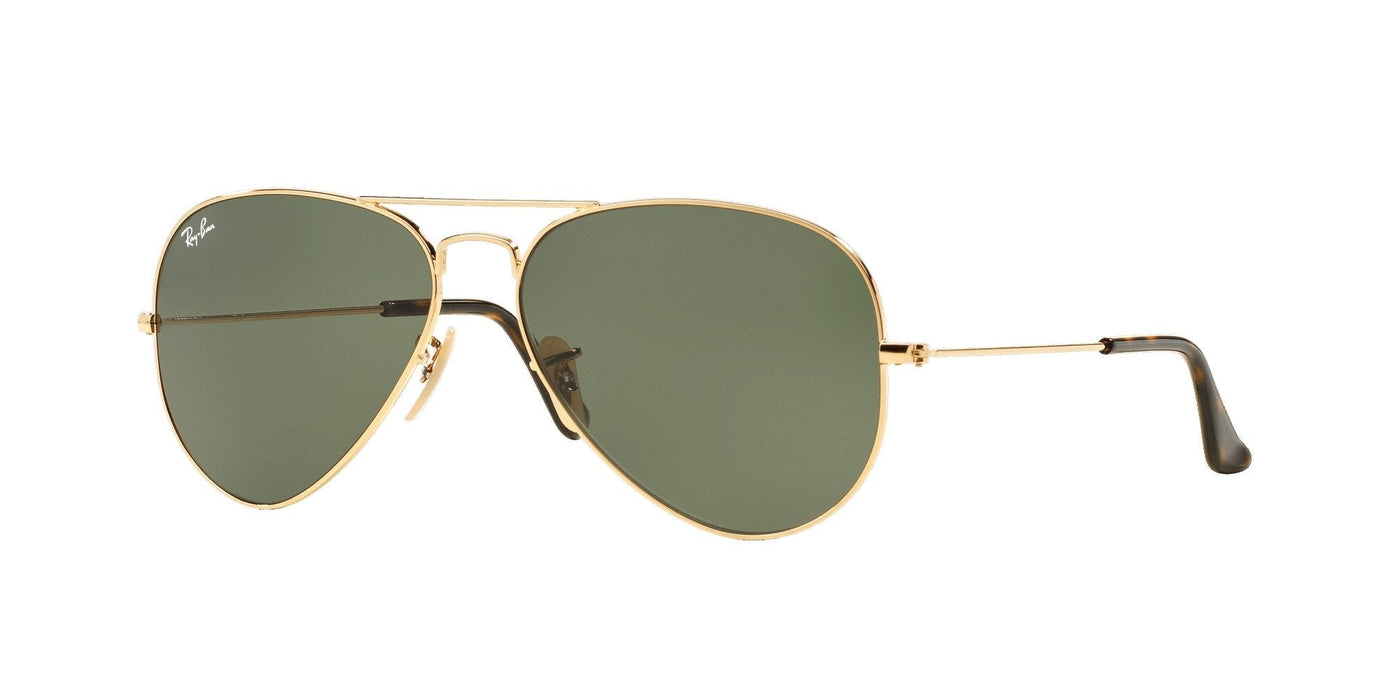 Ray-Ban Aviator RB3025 Gold/Green 3 #colour_gold-green-3