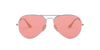 Ray-Ban Aviator RB3025 Silver/Pink #colour_silver-pink