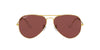 Ray-Ban Aviator RB3025 Gold/Purple #colour_gold-purple