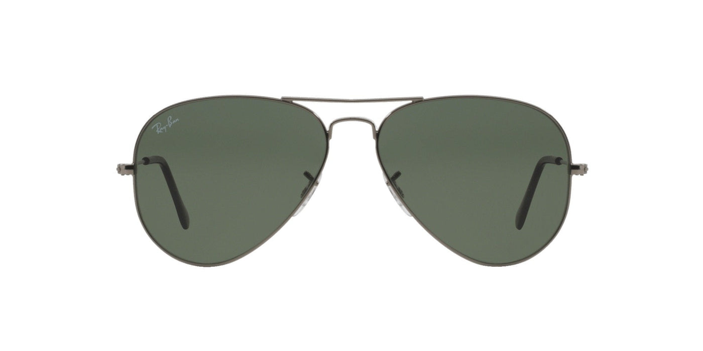 Ray-Ban Aviator RB3025 Gunmetal/Green 1 #colour_gunmetal-green-1