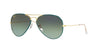 Ray-Ban Full Colour Aviator RB3025JM Blue-Green-Gradient #colour_blue-green-gradient