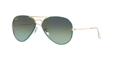 Ray-Ban Full Colour Aviator RB3025JM Blue-Green-Gradient #colour_blue-green-gradient