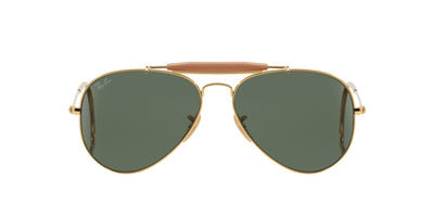 Ray-Ban Outdoorsman RB3030 Gold-Green #colour_gold-green