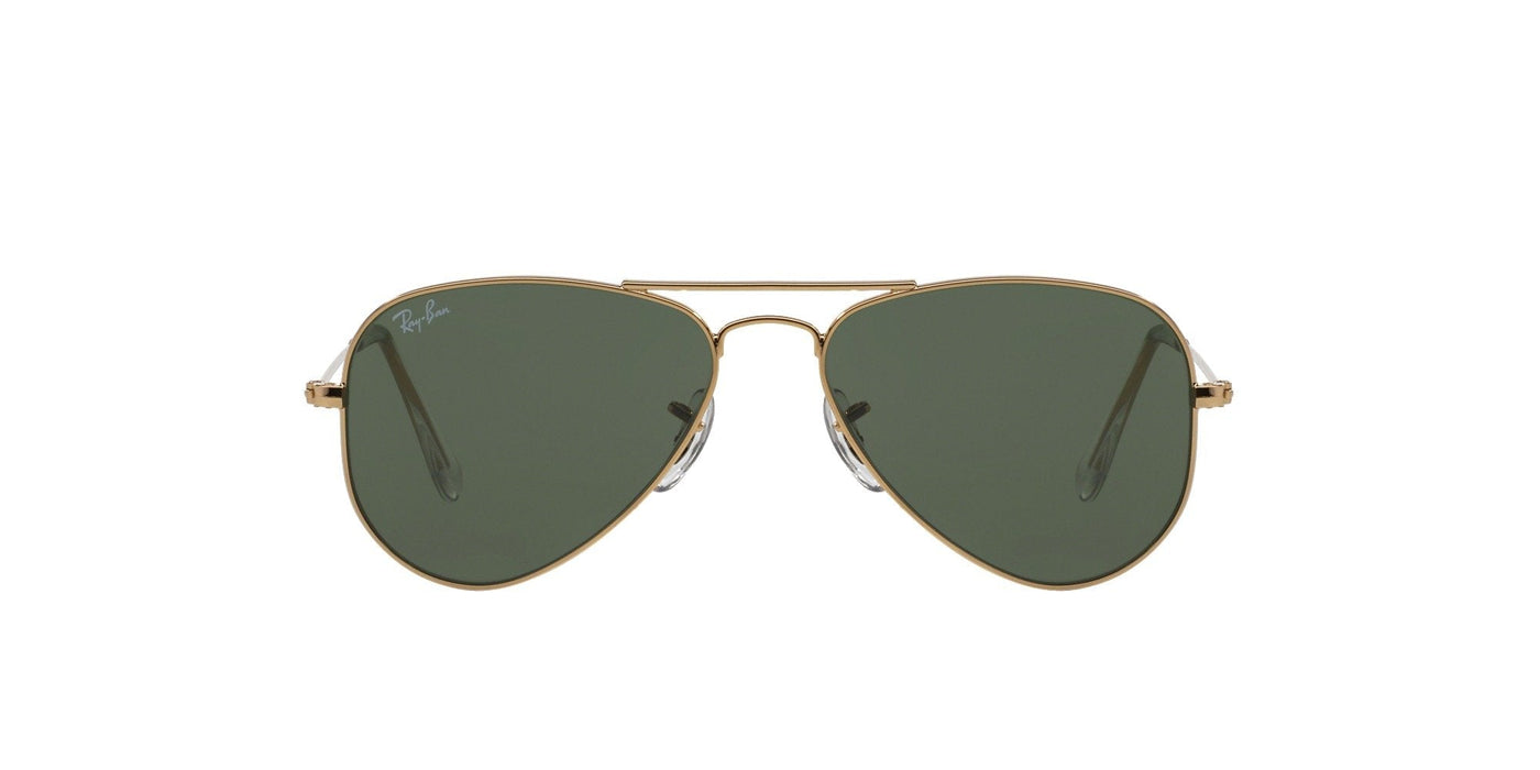 Ray-Ban Small Aviator RB3044 Gunmetal-Green #colour_gold-green