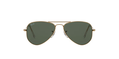 Ray-Ban Small Aviator RB3044 Gunmetal-Green #colour_gold-green