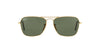 Ray-Ban Caravan RB3136 Gold/Green #colour_gold-green