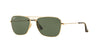 Ray-Ban Caravan RB3136 Gold/Green #colour_gold-green