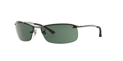 Ray-Ban Top Bar RB3183 Gunmetal-Green #colour_gunmetal-green