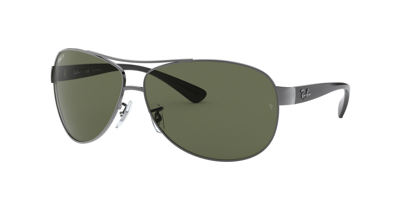 Ray-Ban RB3386 Gunmetal/Green Polarised #colour_gunmetal-green-polarised