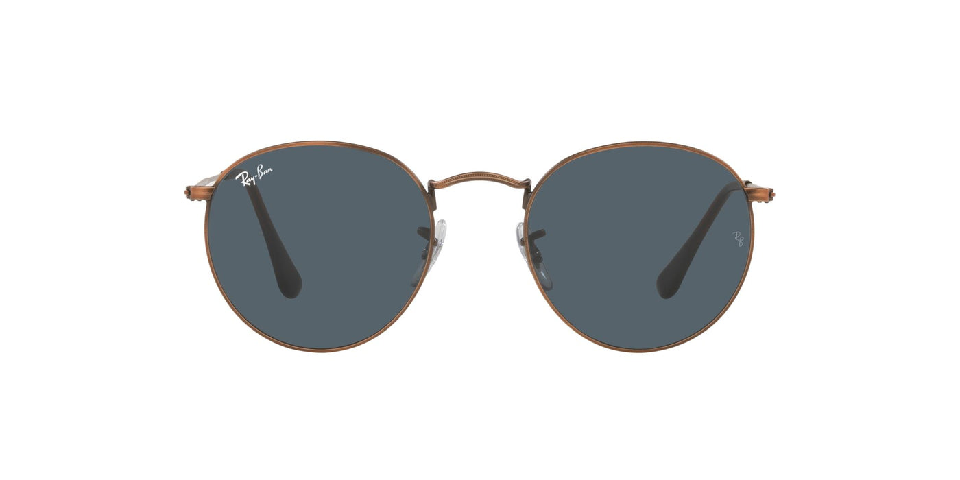 Ray-Ban Round Metal RB3447 Brown-Blue #colour_brown-blue