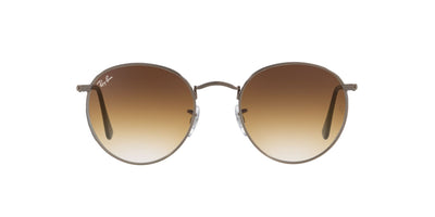 Ray-Ban Round Metal RB3447N Gunmetal/Brown Gradient #colour_gunmetal-brown-gradient