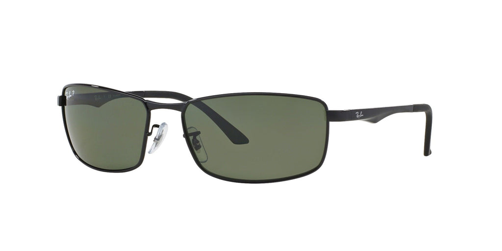 Ray-Ban RB3498 Black-Green-Polarised #colour_black-green-polarised