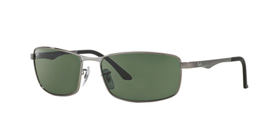 Ray-Ban RB3498 Gunmetal/Green #colour_gunmetal-green