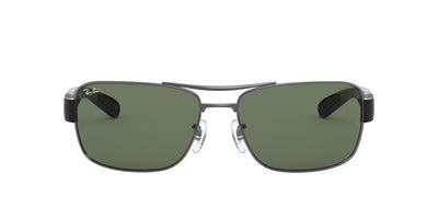 Ray-Ban RB3522 Gunmetal/Green 1 #colour_gunmetal-green-1