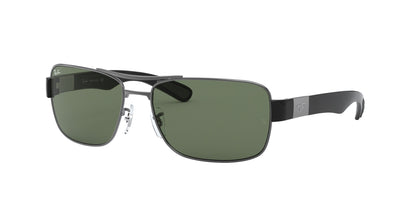 Ray-Ban RB3522 Gunmetal/Green 1 #colour_gunmetal-green-1