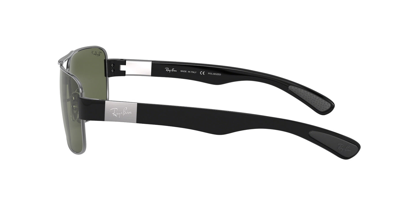 Ray-Ban RB3522 Gunmetal/Green #colour_gunmetal-green