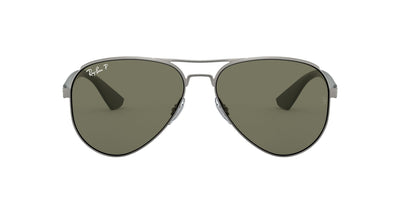 Ray-Ban RB3523 Gunmetal/Green #colour_gunmetal-green