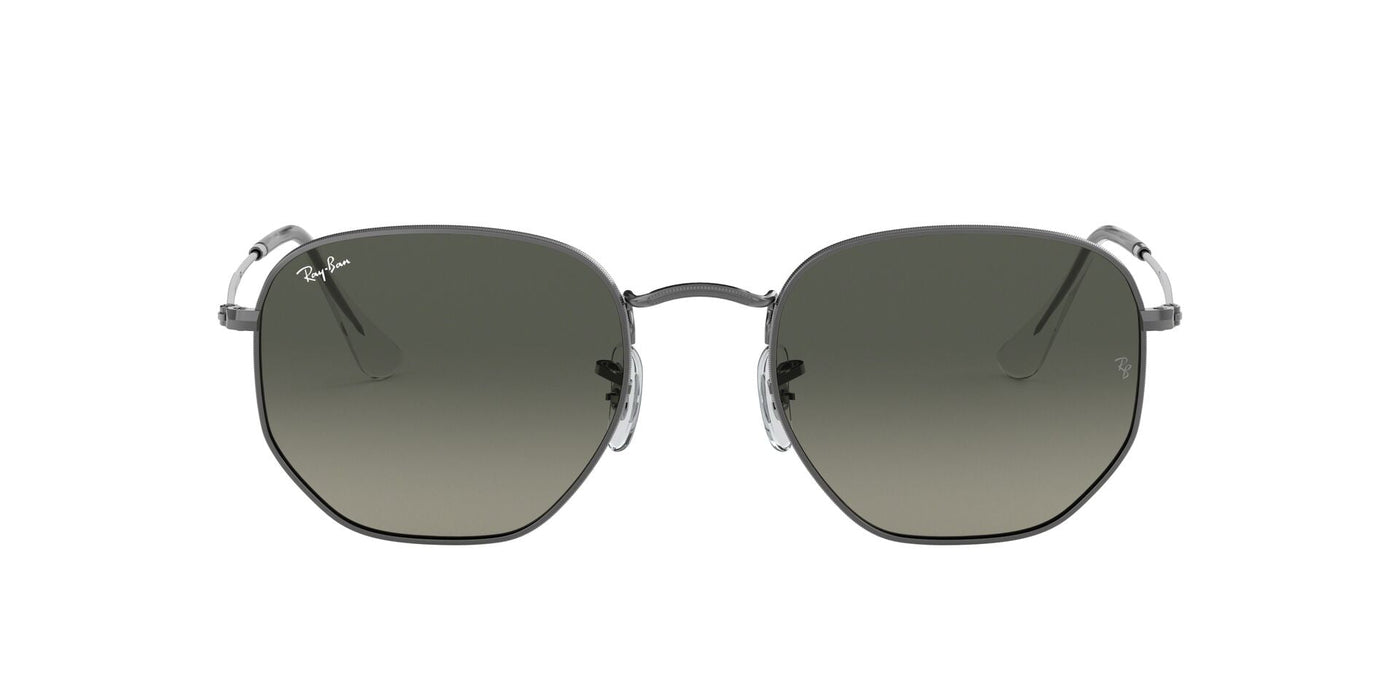 Ray-Ban Hexagonal RB3548N Gunmetal/Grey Gradient #colour_gunmetal-grey-gradient