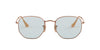 Ray-Ban Hexagonal RB3548N Brown/Blue #colour_brown-blue