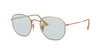 Ray-Ban Hexagonal RB3548N Brown/Blue #colour_brown-blue