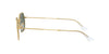 Ray-Ban Octagonal Legend RB3556 Gold/Green #colour_gold-green