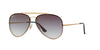 Ray-Ban Blaze Aviator RB3584N Gold/Blue Gradient #colour_gold-blue-gradient